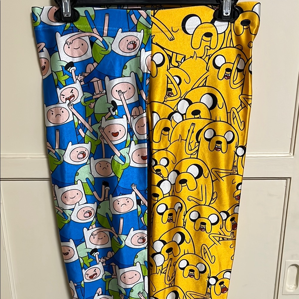 BlackMilk Adventure Time Jake and Finn print Leggings